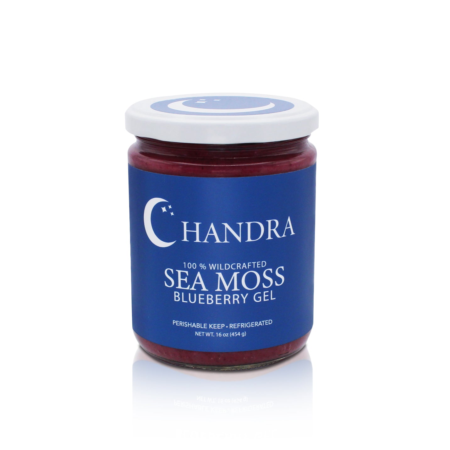 Premium Blueberry Sea Moss Gel Chandra Sea Moss